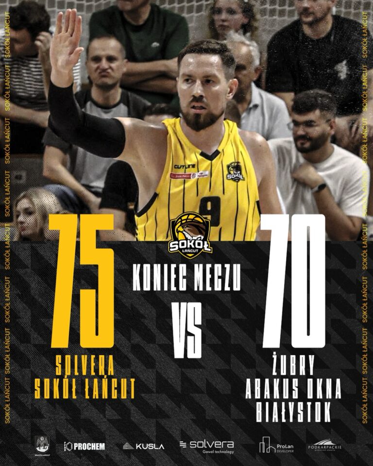 Pierwsze zwycięstwo na&nbsp;naszym koncie!