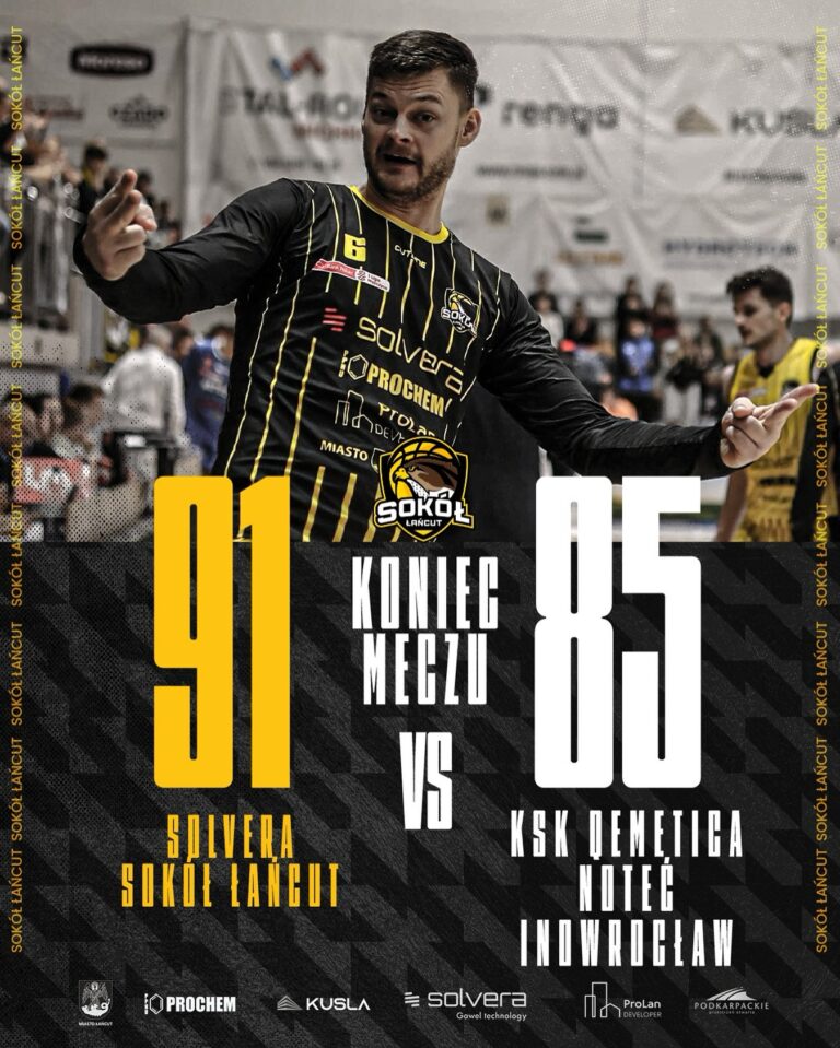Solvera Sokół lepszy od&nbsp;rywali z&nbsp;Inowrocławia