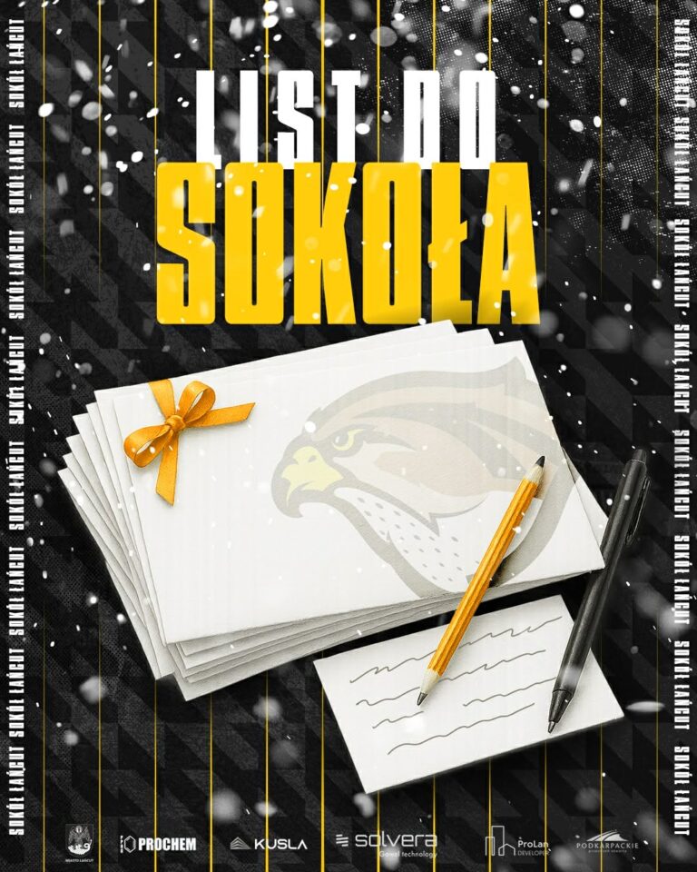 List do&nbsp;Sokoła – napisz do&nbsp;naszych zawodników!