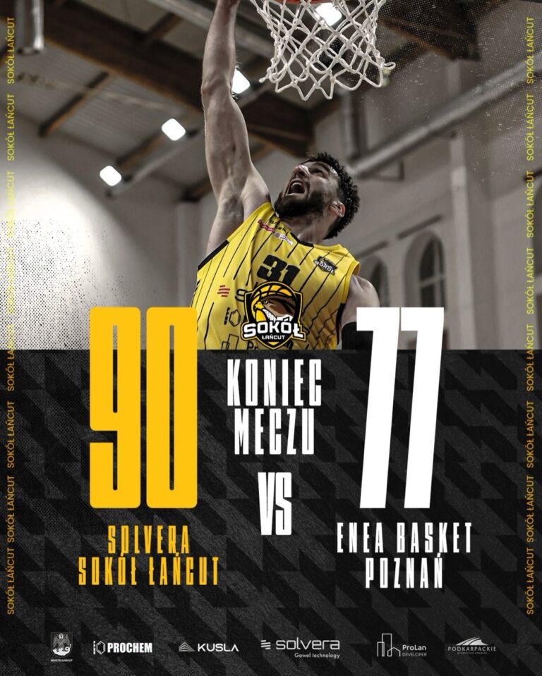 Udany rewanż z&nbsp;Eneą Basket Poznań