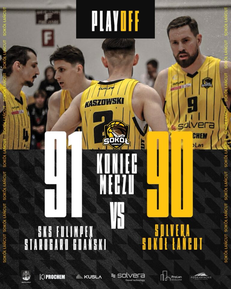Początek play-off nie&nbsp;dla Solvera Sokoła