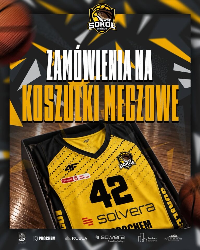 Ruszają zapisy na&nbsp;oficjalne koszulki meczowe Sokoła!